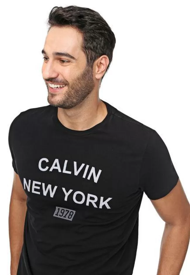 Camiseta Calvin Klein Jeans Letteri...