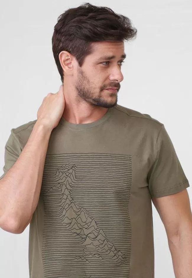 Camiseta Reserva Geométrica Verde